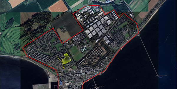 Cromlet Invergordon project under construction